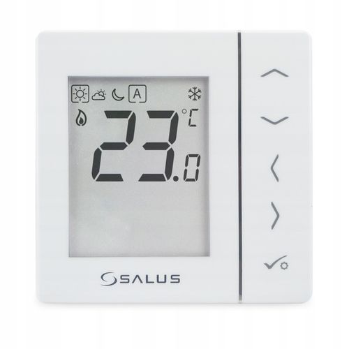 SALUS VS35W PRZEWODOWY REGULATOR TEMPERATURY DOBOWY PODTYNKOWY BIAŁY na Arena.pl