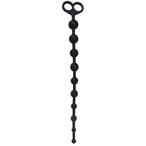 Plug/kulki-FALLO ANALE ANAL JUGGLING BALL SILICONE BLACK zdjęcie 2