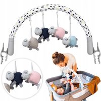 PAŁĄK Z ZABAWKAMI - MoMi JOY - UNIWERSALNY 4 ZABAWKI SENSORYCZNE