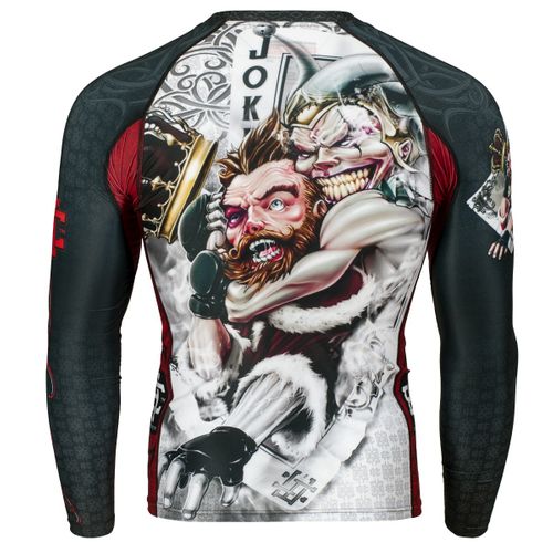 Longsleeve rashguard KILLERCARDS Rozmiar - M, Kolor - BIAŁY na Arena.pl
