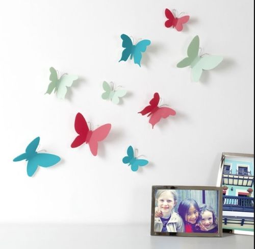 Dekoracja Ścienna, Kolorowa, Mariposa na Arena.pl