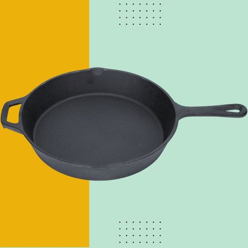 PATELNIA ŻELIWNA DUŻA 31cm INDUKCJA OGNISKO GRILL GAZ TALERZ ŻELIWNY na Arena.pl