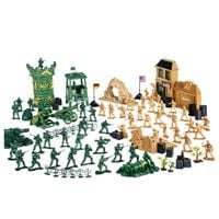 DLA DZIECI  MILITARNY ZESTAW WOJSKOWY  Z FIGURKAMI