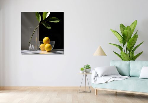 Obraz 90x90cm Cytrusowa Aranżacja na Arena.pl