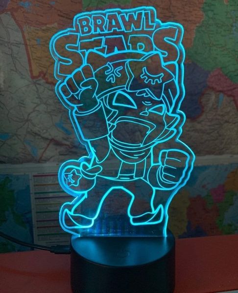 Lampka nocna 3D z akrylu dla dzieci i dorosłych zdjęcie 1