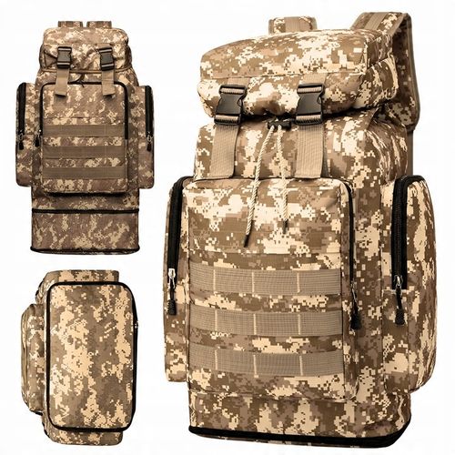 PLECAK MILITARNY TAKTYCZNY WOJSKOWY TURYSTYCZNY SURVIVAL 45L POJEMNY XXL na Arena.pl