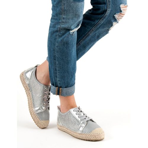 Ażurowe Sznurowane Espadryle r.37 na Arena.pl