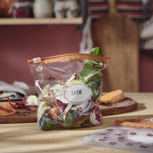 Torebka worki woreczki strunowe na żywność IKEA KÖSSEBÄR 1L 25 szt na Arena.pl