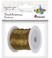 DRUT DEKOR 045MM/30M ZŁ.PJ499