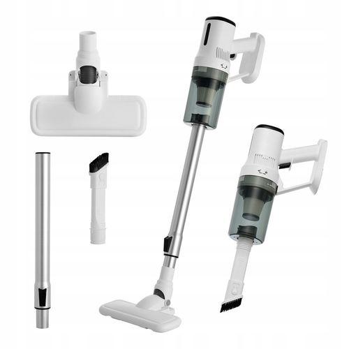 ODKURZACZ PIONOWY BEZWORKOWY PRZEWODOWY RĘCZNY MOCNY 2w1 600W HEPA H13 na Arena.pl