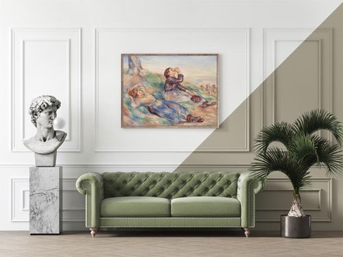 Grape Gatherers, Pierre-Auguste Renoir - plakat 40x30 cm na Arena.pl