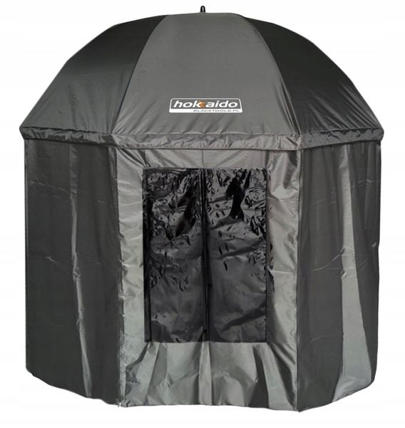 PARASOL WĘDKARSKI PEŁNY NAMIOT 250CM GUMA PARASOL DLA ZADAŃ SPECJALNYCH zdjęcie 1