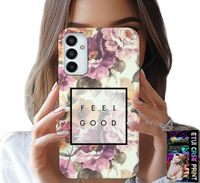 ETUI DO SAMSUNG GALAXY M23 - KWIATISTY WZÓR, MODNE DAMSKIE + SZKŁO