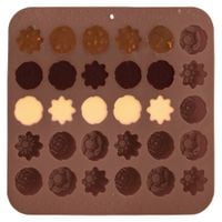 Forma Silikonowa Foremka do Pralin Czekoladek Pieczenia Ciasteczek