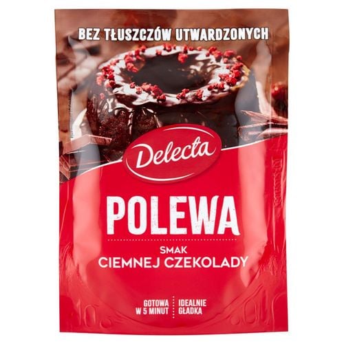 Delecta Polewa smak ciemnej czekolady 100 g na Arena.pl