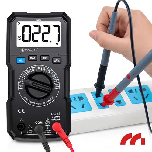 Multimetr Cyfrowy Miernik Prądu Elektryczny Tester LCD na Arena.pl