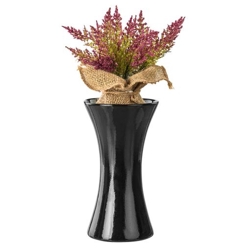 Wazon Ceramiczny Klepsydra  Czarny flakon na Arena.pl