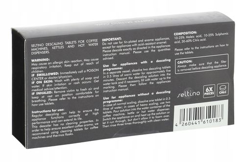 2x Tabletki odkamieniające do ekspresu uniwersalne na Arena.pl