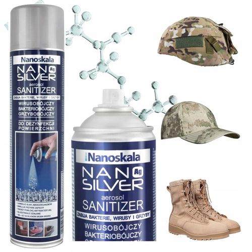 Odkażanie Dezynfekcja Butów Obuwia Nanoskala z Nanosrebrem NANO SILVER na Arena.pl