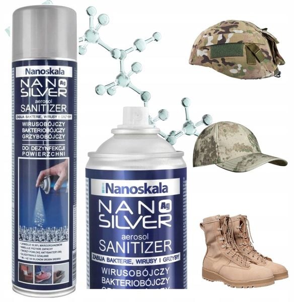 Odkażanie Dezynfekcja Butów Obuwia Nanoskala z Nanosrebrem NANO SILVER zdjęcie 3