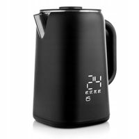 CZAJNIK ELEKTRYCZNY BEZPRZEWODOWY Z REGULACJA TEMPERATURY DOTYKOWY LED 1,7L