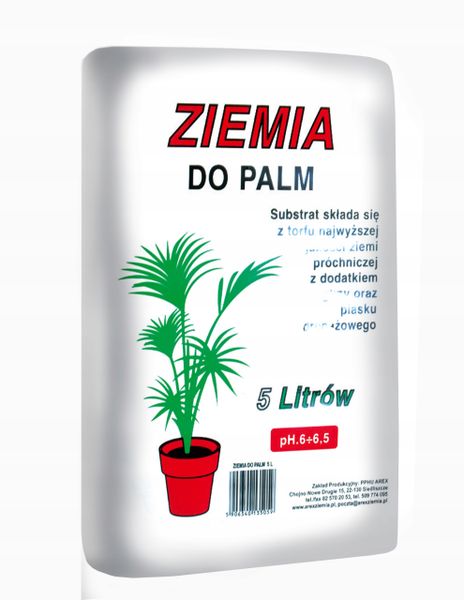 Ziemia do palm Arex 5l zdjęcie 1