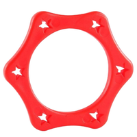 Ring antypoślizgowy do mikrofonu 38 mm IGO SYSTEM SR-M3/8 czerwony