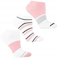 Skarpetki Stopki Damskie Skarpety Bawełniane Kolorowe MORAJ 3-PAK 38-41