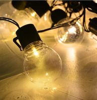 Girlanda na balkon solarna Led ciepła 10 lampek 1,3 metra długości