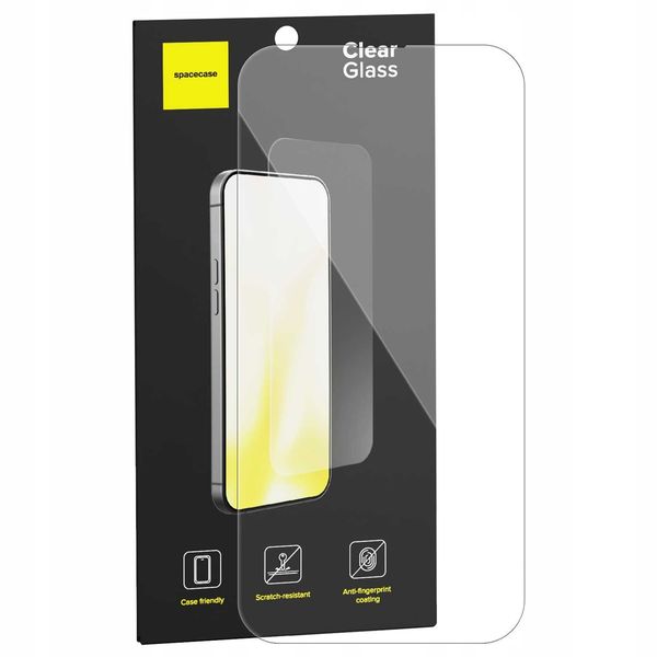 Spacecase Glass 2.5D Iphone 16E zdjęcie 4