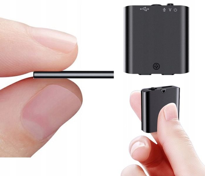 MINI DYKTAFON SZPIEGOWSKI SPY USB DETEKCJA 32GB zdjęcie 1