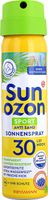 SUNOZON SPORT SPRAY DO OPALANIA TRANSPARENTNY WODOODPORNY UVA+UVB SPF 30