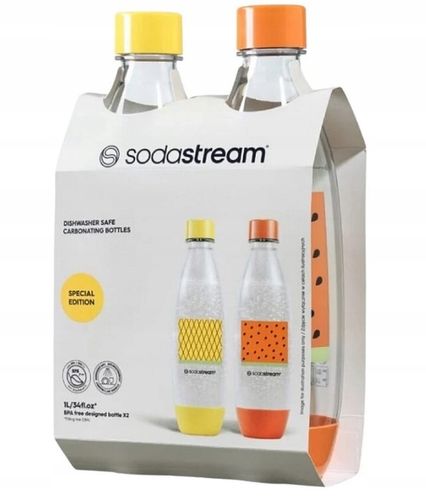 Zestaw butelek SodaStream Fuse Water Pomelo 2 x 1L na Arena.pl
