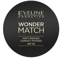 eveline wonder match puder prasowany matujący spf 30 01 light beige 8g