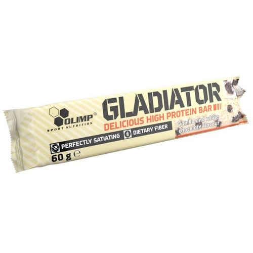 OLIMP GLADIATOR WANILIA 60g BATON BIAŁKO PROTEIN na Arena.pl