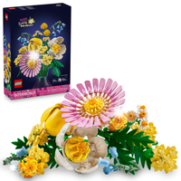 Klocki LEGO Botanicals Mały słoneczny bukiet (10347) Wielokolorowy