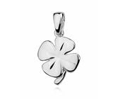 Delikatna srebrna zawieszka koniczyna srebro 925 KS0107