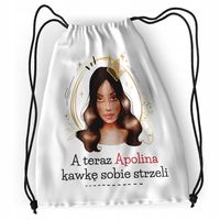 Plecak Dla Apoliny Sportowy Szkolny Worek Torba Z Nadrukiem Ze Zdjęciem