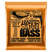 Struny do basu gitary basowej 4 strunowej 45-105 Ernie Ball 2833