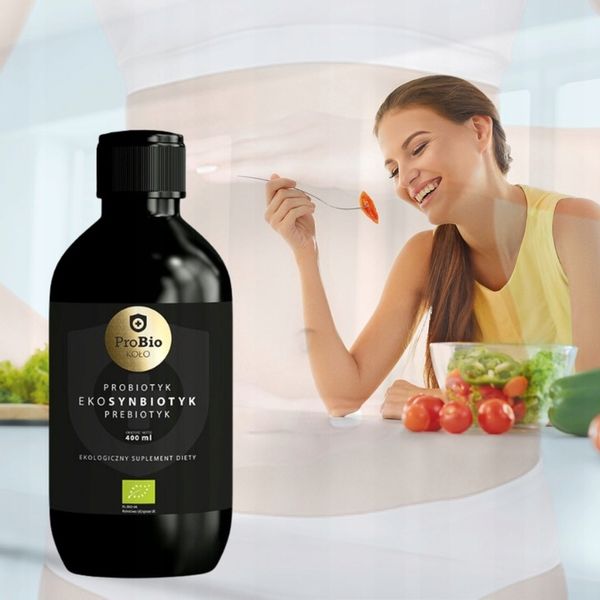 Suplement diety ProBio Koło Probiotyk Ekosynbiotyk Prebiotyk 400 ml zdjęcie 2
