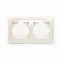 Efapel Aquarella ramka 2-krotna lodowy 90920 TGE