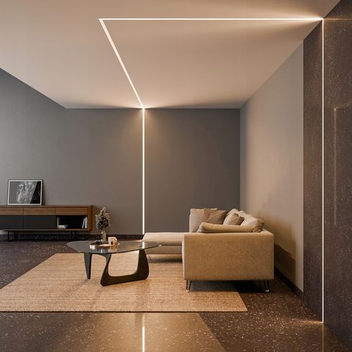 Profil LED Aluminiowy Do Płyt GK Gipsowych Wpuszczany Regips 2m na Arena.pl