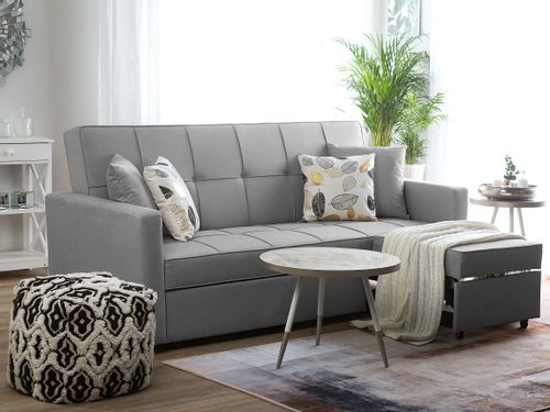 Sofa rozkładana jasnoszara GLOMMA na Arena.pl