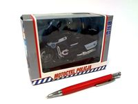 Motocykl Policja 13cm sw/dzw naped HKG101 31348