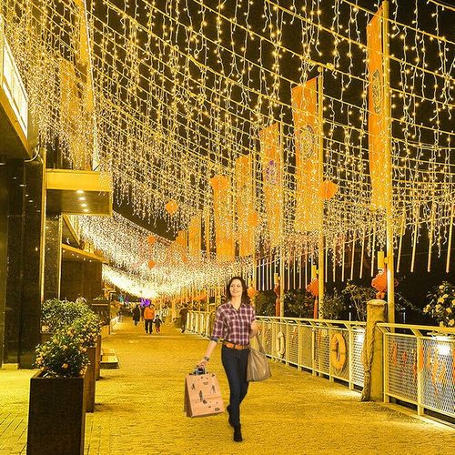 SOPLE 500 LED ŚWIATEŁKA LAMPKI CHOINKOWE ZEWNĘTRZNE WEWNĘTRZNE ŚWIĄTECZNE na Arena.pl