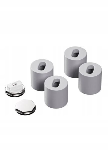 Grzejnik łazienkowy PANDORA INSERT 120/50 SREBRNY zdjęcie 12