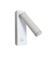 Kinkiet lampa wisząca LED punktowa metalowa AT82-1KL-White