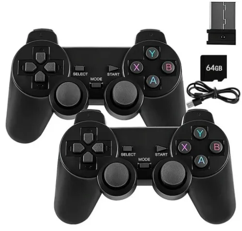 Konsola Retro Gra Telewizyjna Video Emulator + 2 Pady 20000 Gier j. Polski na Arena.pl