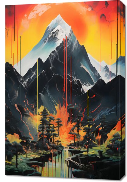 Obraz 60x90cm Górska Alchemia zdjęcie 1