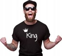 KOSZULKA z nadrukiem PREZENT dla męża KING